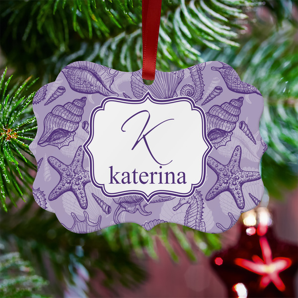 Sea Shells Metal Benilux Ornament - Lifestyle