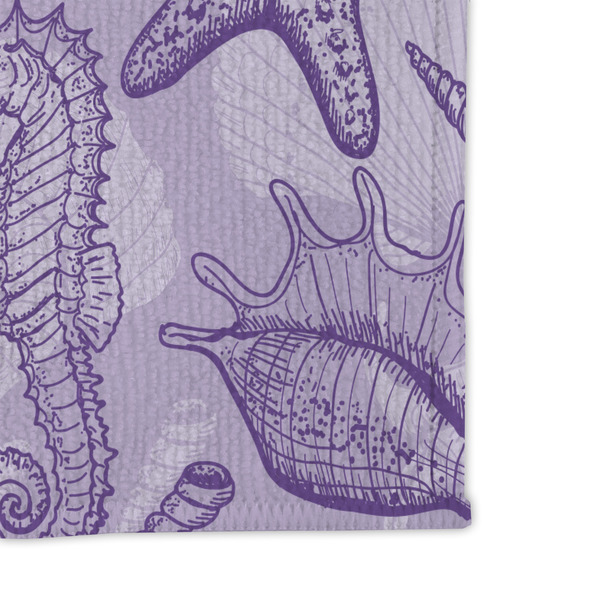 Sea Shells Microfiber Dish Rag - DETAIL