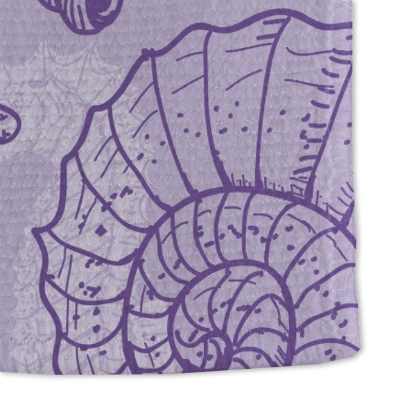 Sea Shells Microfiber Dish Towel - DETAIL