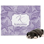 Sea Shells Dog Blanket - Large (Personalized)