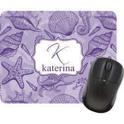 Sea Shells Rectangular Mouse Pad (Personalized)