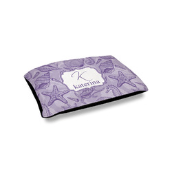 Sea Shells Outdoor Dog Bed - Small (Personalized)