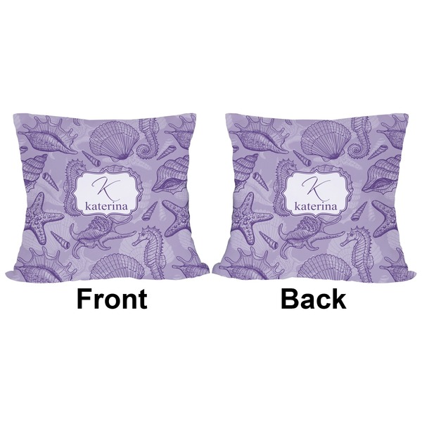 Sea Shells Outdoor Pillow - 18x18