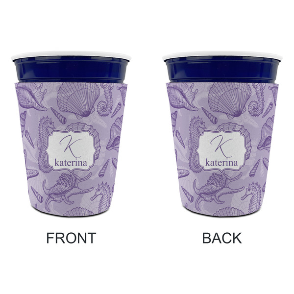 Sea Shells Party Cup Sleeves - without bottom - Approval