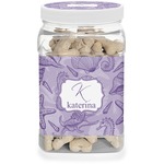 Sea Shells Dog Treat Jar (Personalized)