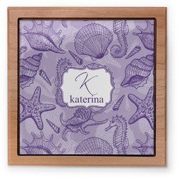 Sea Shells Pet Urn w/ Name and Initial