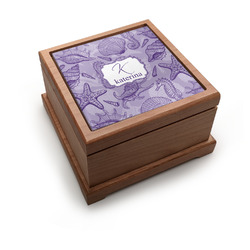 Sea Shells Pet Urn w/ Name and Initial