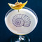 Sea Shells Printed Drink Topper - XLarge - In Context