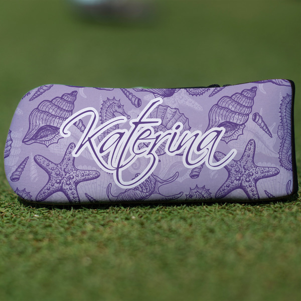 Custom Sea Shells Blade Putter Cover (Personalized)