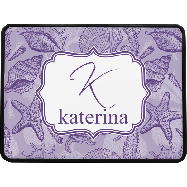 Sea Shells Rectangular Car Hitch Cover w/ FRP Insert (Select Size)