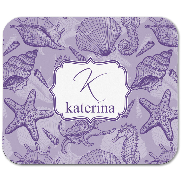 Sea Shells Rectangular Mouse Pad - APPROVAL