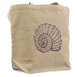 Sea Shells Reusable Cotton Grocery Bag - Single