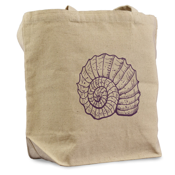 Custom Sea Shells Reusable Cotton Grocery Bag