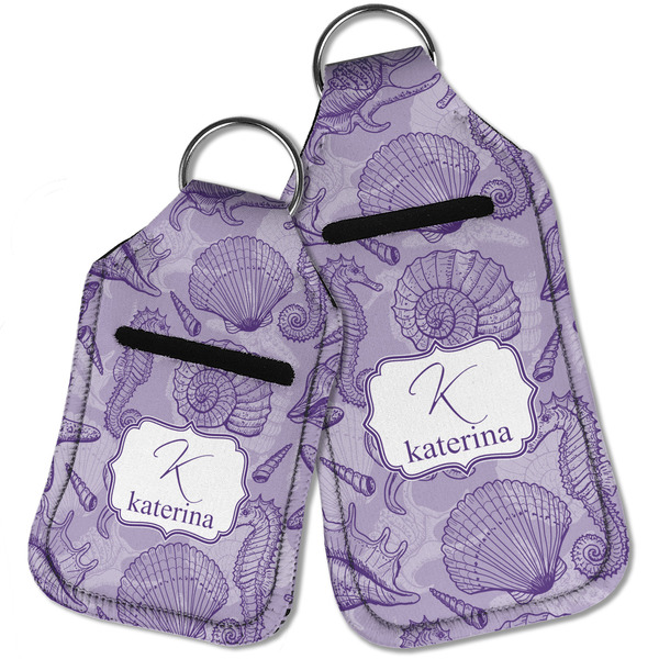 Sea Shells Sanitizer Holder Keychain - Parent Main