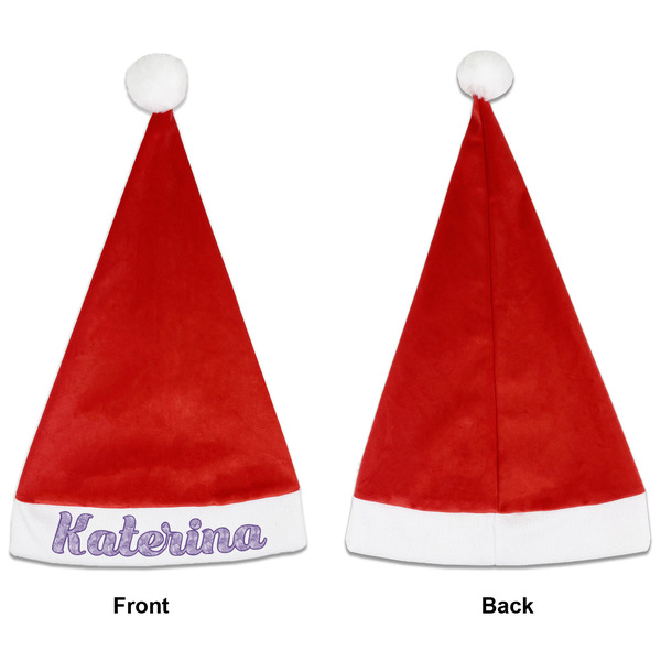 Sea Shells Santa Hats - Front and Back (Single Print) APPROVAL