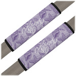 Sea Shells Seat Belt Covers (Set of 2) (Personalized)