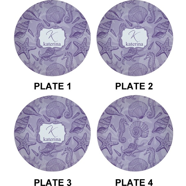 Sea Shells Set of Appetizer / Dessert Plates (Approval)
