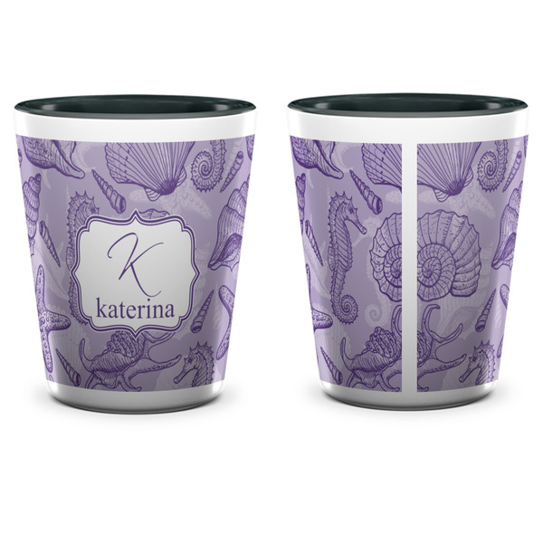 Sea Shells Shot Glass - Two Tone - APPROVAL