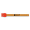 Sea Shells Silicone Brush-  Red - FRONT