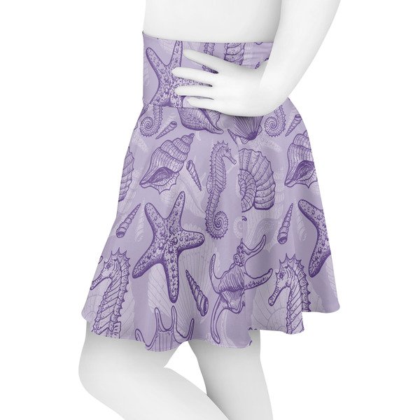 Sea Shells Skater Skirt - Side