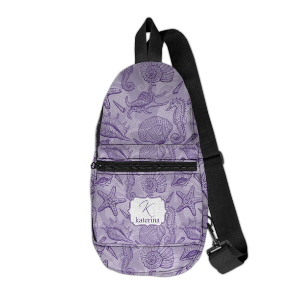 Custom Sea Shells Sling Bag (Personalized)