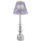 Sea Shells Small Chandelier Lamp - LIFESTYLE (on candle stick)