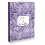 Sea Shells Softbound Notebook - 7.25" x 10" (Personalized)