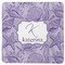 Sea Shells Square Rubber Backed Coaster (Personalized)