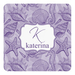 Sea Shells Square Decal - Medium (Personalized)