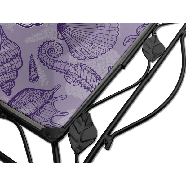 Sea Shells Square Trivet - Detail