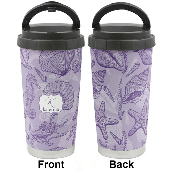 Sea Shells Stainless Steel Travel Cup - Apvl