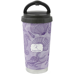 Sea Shells Stainless Steel Coffee Tumbler (Personalized)