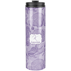 Sea Shells Stainless Steel Skinny Tumbler - 20 oz (Personalized)