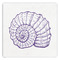 Sea Shells Paper Dinner Napkin - Front View