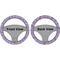 Sea Shells Steering Wheel Cover- Front and Back