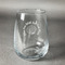 Sea Shells Stemless Wine Glass - Engraved (Personalized)