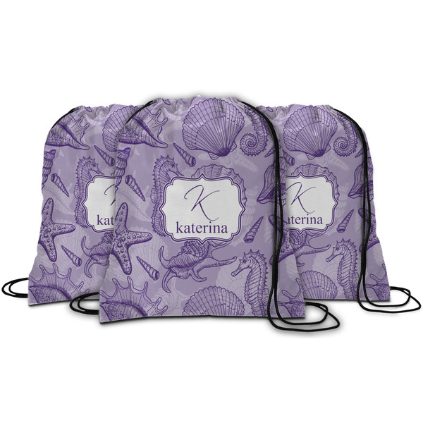 Sea Shells String Backpack - MAIN