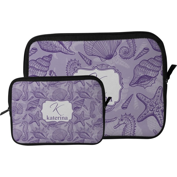 Sea Shells Tablet Sleeve (Size Comparison)