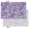 Sea Shells Tissue Paper - Heavyweight - Small - Front & Back