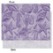 Sea Shells Tissue Paper - Lightweight - Medium - Front & Back