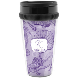 Sea Shells Acrylic Travel Mug without Handle (Personalized)