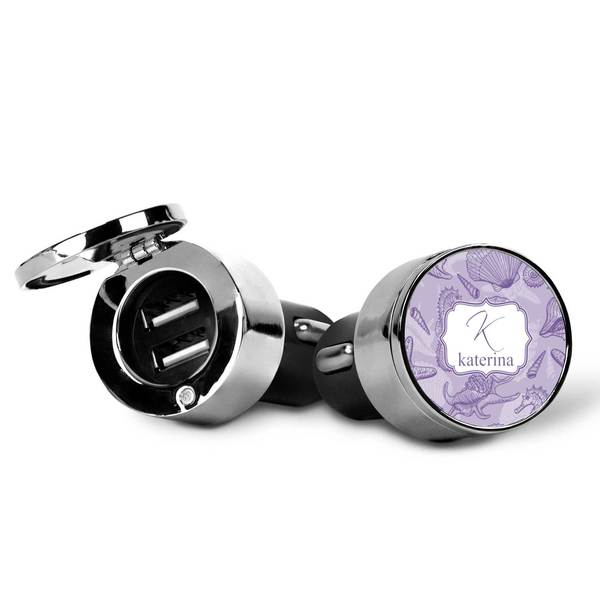Sea Shells USB Car Charger