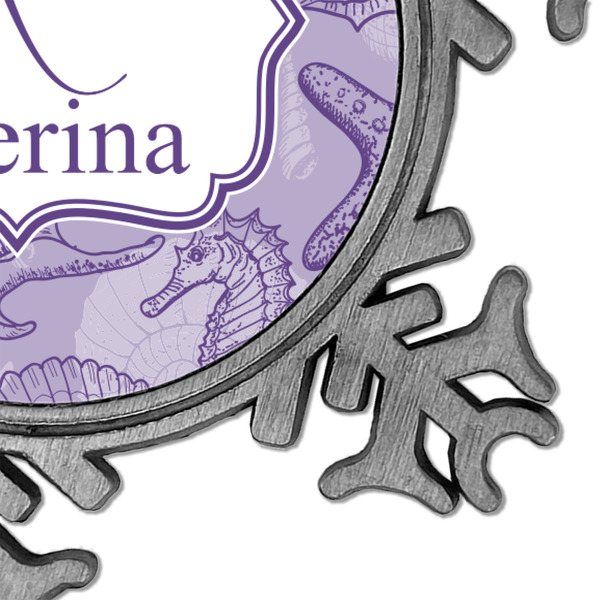 Sea Shells Vintage Snowflake - Detail