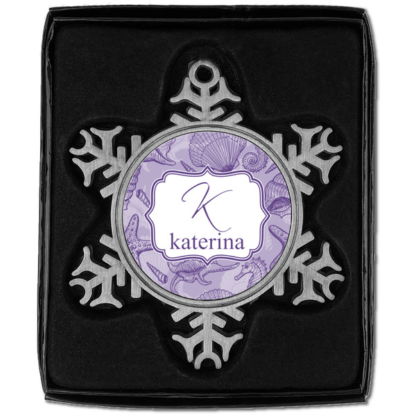 Sea Shells Vintage Snowflake - In box