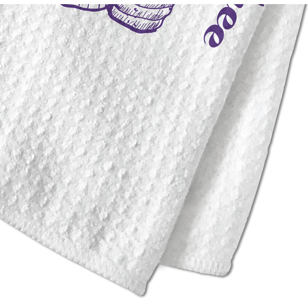 Sea Shells Waffle Weave Towel - Closeup of Material Image