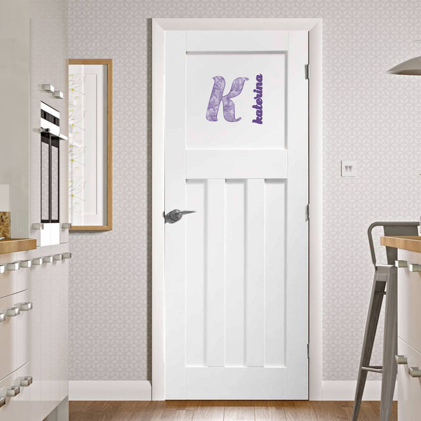 Sea Shells Wall Name & Initial Medium on Door