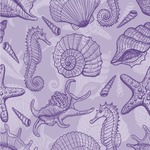 Sea Shells Wallpaper & Surface Covering (Water Activated 24"x 24" Sample)