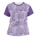 Sea Shells Women's Crew T-Shirt - Small