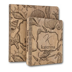 Sea Shells Wood 3-Ring Binder (Personalized)