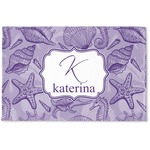 Sea Shells Woven Mat (Personalized)